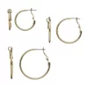 Sonoma Goods For Life™ Hoop Earring Set -Sonoma Goods For Life Shop 1787385