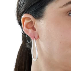Sonoma Goods For Life™ Oval Hoop Earrings -Sonoma Goods For Life Shop 2143684 ALT