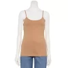 Women's Sonoma Goods For Life® Everyday Built-In Support Camisole -Sonoma Goods For Life Shop 2433356 Tan Beige