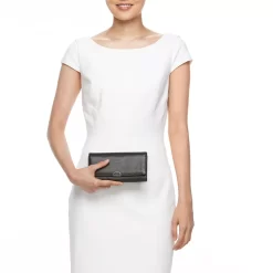 Sonoma Goods For Life® Lambskin Leather RFID-Blocking Full Clutch -Sonoma Goods For Life Shop 2948306 ALT9