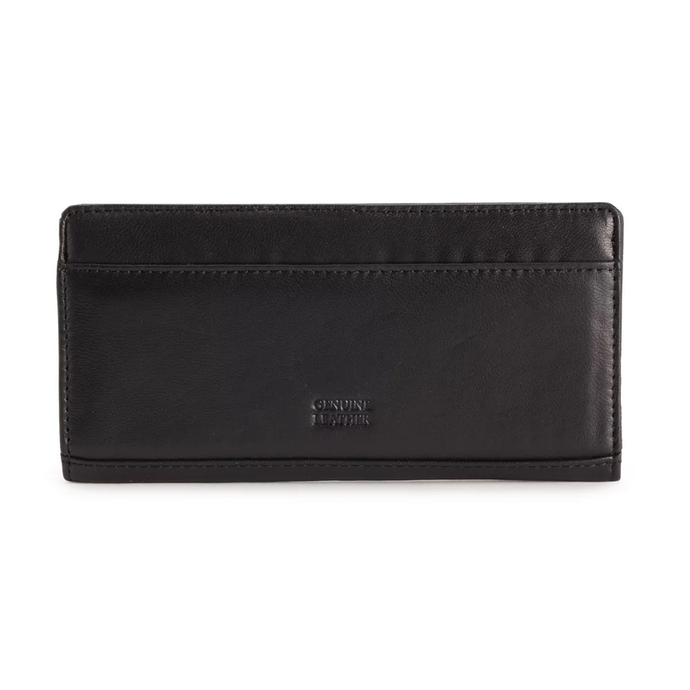 Sonoma Goods For Life® Lambskin Leather RFID-Blocking Slim Clutch Wallet 4 Sonoma Goods For Life® Lambskin Leather RFID-Blocking Slim Clutch Wallet - Image 2