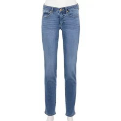 Women's Sonoma Goods For LifeĀ® Supersoft Midrise Straight-Leg Jeans