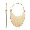 Sonoma Goods For Life™ Gold Tone Half Moon Earrings