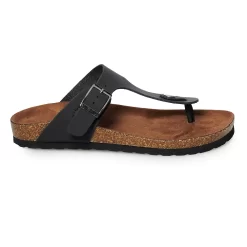 Sonoma Goods For Life® Porcelain Leather Slide Sandals 9 Sonoma Goods For Life® Porcelain Leather Slide Sandals -Sonoma Goods For Life Shop 3519235 ALT2