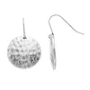 Sonoma Goods For Life® Hammered Disc Drop Earrings 1 Sonoma Goods For Life® Hammered Disc Drop Earrings -Sonoma Goods For Life Shop 3521327