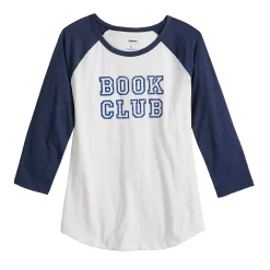 Women's Sonoma Goods For Life® Baseball Tee 7 Women's Sonoma Goods For Life® Baseball Tee -Sonoma Goods For Life Shop 4008826 ALT5