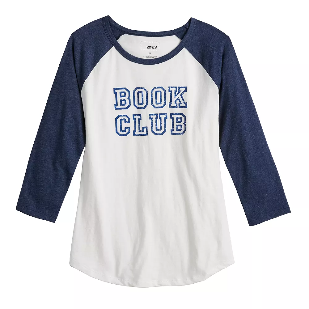 Women's Sonoma Goods For Life® Baseball Tee 5 Women's Sonoma Goods For Life® Baseball Tee - Image 3