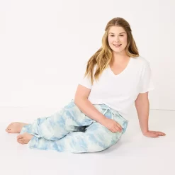 Plus Size Sonoma Goods For Life® Knit Pajama Pants 9 Plus Size Sonoma Goods For Life® Knit Pajama Pants -Sonoma Goods For Life Shop 4212360 ALT3