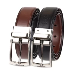 Big & Tall Sonoma Goods For Life® Comfort Stretch Reversible Black And Brown Belt -Sonoma Goods For Life Shop 4257239 ALT2