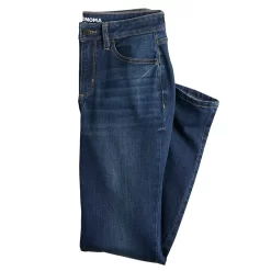 Women's Sonoma Goods For Life® Straight-Leg High-Waisted Curvy Jeans -Sonoma Goods For Life Shop 4380113 ALT5