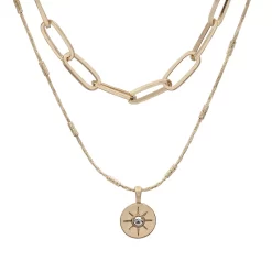 Sonoma Goods For Life® 2 Row Chain Necklace