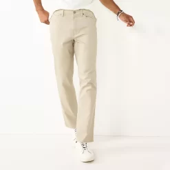 Men’s Sonoma Goods For Life® Regular-Fit 5-Pocket Everyday Pants
