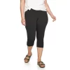 Plus Size Sonoma Goods For Life® Knit Capri Leggings -Sonoma Goods For Life Shop 4878367 Black