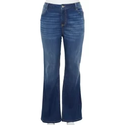 Plus Size Sonoma Goods For Life® Favorite Midrise Bootcut Jeans