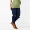 Maternity Sonoma Goods For Life® Over-The-Belly Cropped Straight-Leg Jeans