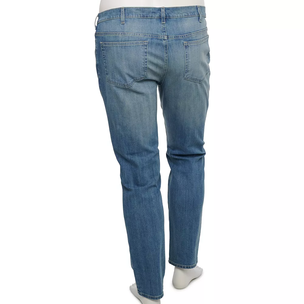 Big & Tall Sonoma Goods For Life® Slim-Fit Jeans 4 Big & Tall Sonoma Goods For Life® Slim-Fit Jeans - Image 2