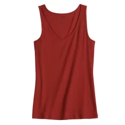 Women's Sonoma Goods For Life® Everyday Ribbed Tank -Sonoma Goods For Life Shop 5046234 ALT5