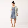 Maternity Sonoma Goods For Life® Nursing Nightgown & Robe Set 2 Maternity Sonoma Goods For Life® Nursing Nightgown & Robe Set -Sonoma Goods For Life Shop 5145129 Blue Floral