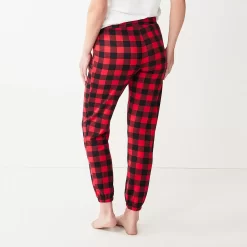 Women's Sonoma Goods For Life® Snit Banded Bottom Pajama Pants -Sonoma Goods For Life Shop 5161200 ALT