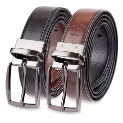 Big & Tall Sonoma Goods For Life® Feather-Edge Stitched Black-to-Tan Reversible Belt 8 Big & Tall Sonoma Goods For Life® Feather-Edge Stitched Black-to-Tan Reversible Belt -Sonoma Goods For Life Shop 5163462 ALT2