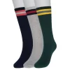 Men's Sonoma Goods For Life® 3-pack Casual Active Socks -Sonoma Goods For Life Shop 5166841 Athletic Stripes