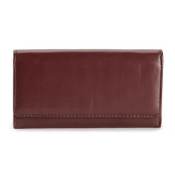 Sonoma Goods For Life® Lambskin Leather RFID-Blocking Full Clutch Wallet