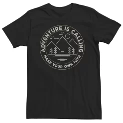 Men's Sonoma Goods For Life® Adventure Is Calling Make Your Own Path Geometric Landscape Tee