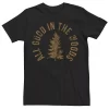 Men's Sonoma Goods For Life® "All Good In The Woods" Pine Tree Stamp Tee -Sonoma Goods For Life Shop 5214361 Black