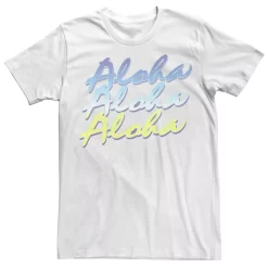 Men's Sonoma Goods For Life® Aloha Gradient Word Stack Tee