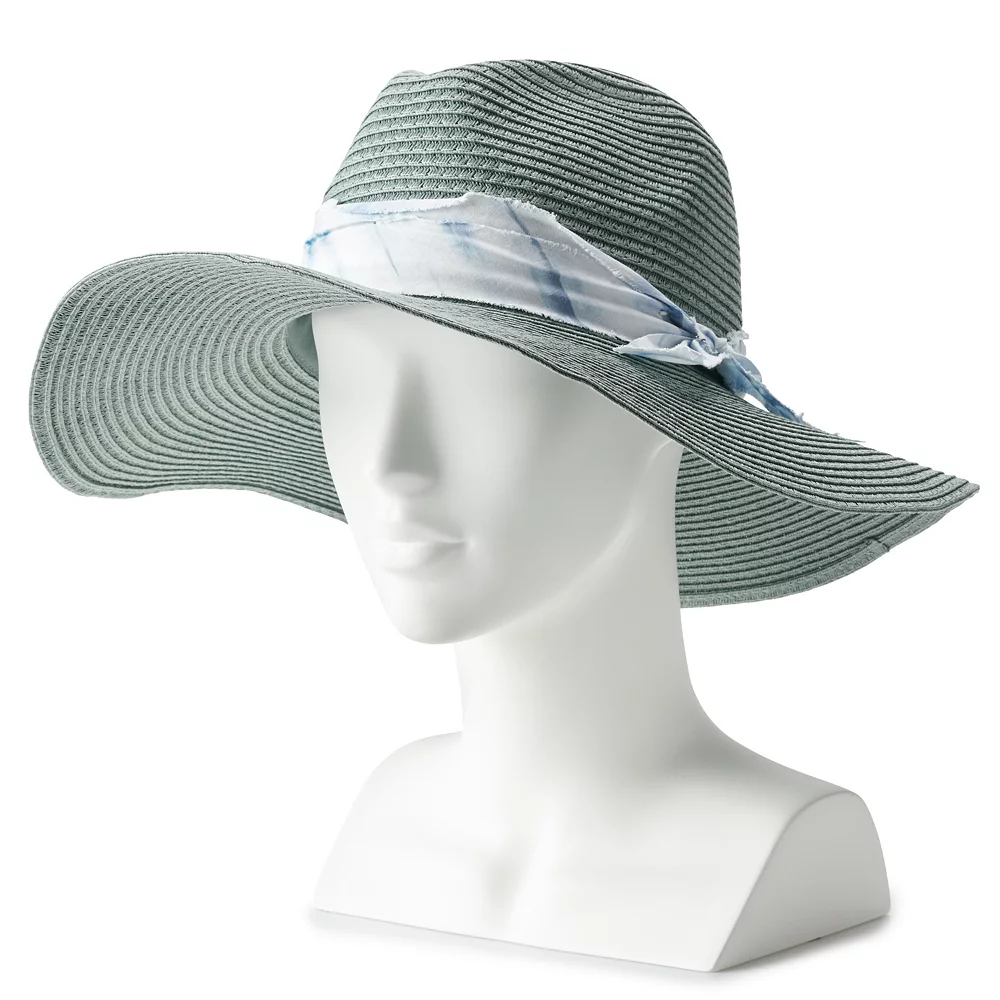 Women's Sonoma Goods For Life® Wide Brim Straw Panama Hat 4 Women's Sonoma Goods For Life® Wide Brim Straw Panama Hat - Image 2