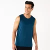 Men's Sonoma Goods For Life® Seriously Soft Sleep Tank -Sonoma Goods For Life Shop 5236527 Blue Space Dye