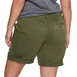 Plus Size Sonoma Goods For Life® Utility Bermuda Shorts -Sonoma Goods For Life Shop 5242679 ALT