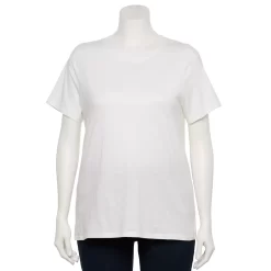 Plus Size Sonoma Goods For Life® Everyday Crewneck Tee