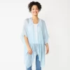 Women's Sonoma Goods For Life® Open Weave Ruana -Sonoma Goods For Life Shop 5291757 Mystic Creek