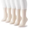 Women's Sonoma Goods For Life® 5 Pack Plain Knit Crew Socks