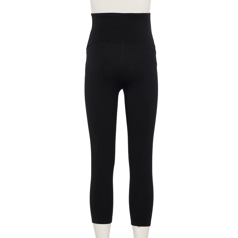 Maternity Sonoma Goods For Life® Over-The-Belly Cropped Leggings 4 Maternity Sonoma Goods For Life® Over-The-Belly Cropped Leggings - Image 2
