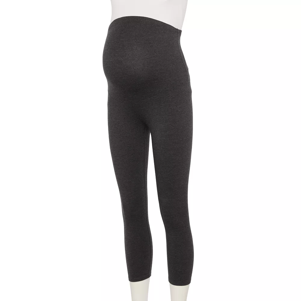 Maternity Sonoma Goods For Life® Over-The-Belly Cropped Leggings 3 Maternity Sonoma Goods For Life® Over-The-Belly Cropped Leggings