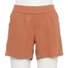 Women's Sonoma Goods For Life® 5" Pull-On Easy Shorts -Sonoma Goods For Life Shop 5526329 Mocha Frosting