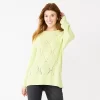 Women's Sonoma Goods For Life® Diamond Stitch Pullover Sweater