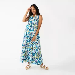 Women's Sonoma Goods For LifeĀ® Tiered Maxi Dress