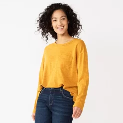 Women's Sonoma Goods For Life® Long Sleeve Pocket Tee