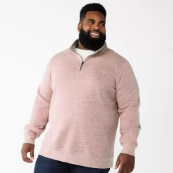 Big & Tall Sonoma Goods For LifeĀ® Quarter-Zip Fleece