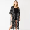 Women's Sonoma Goods For Life Ikat Burnout Long Tacked Ruana -Sonoma Goods For Life Shop 5614926