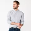 Men's Sonoma Goods For Life® Perfect-Length Button-Down Shirt -Sonoma Goods For Life Shop 5642085 Gray