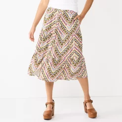 Women's Sonoma Goods For LifeĀ® Tiered Maxi Skirt