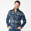 Men's Sonoma Goods For Life® Polar-Fleece Full-Zip Jacket -Sonoma Goods For Life Shop 5667569 Blue Multi
