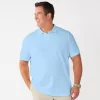 Big & Tall Sonoma Goods For Life® Pique Polo -Sonoma Goods For Life Shop 5674882 Light Blue