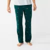 Men's Sonoma Goods For Life® Super Soft Pajama Set -Sonoma Goods For Life Shop 5718839 Green Fishing Bears