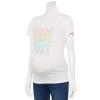 Maternity Sonoma Goods For Life® Short Sleeve Crewneck Tee -Sonoma Goods For Life Shop 5724336