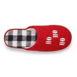 Sonoma Goods For Life Men's Jammies For Your Families® Ho! Ho! Ho! Slippers -Sonoma Goods For Life Shop 5743968 ALT4